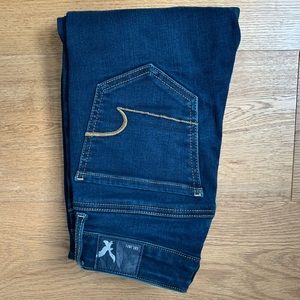 AEO dark blue jegging
